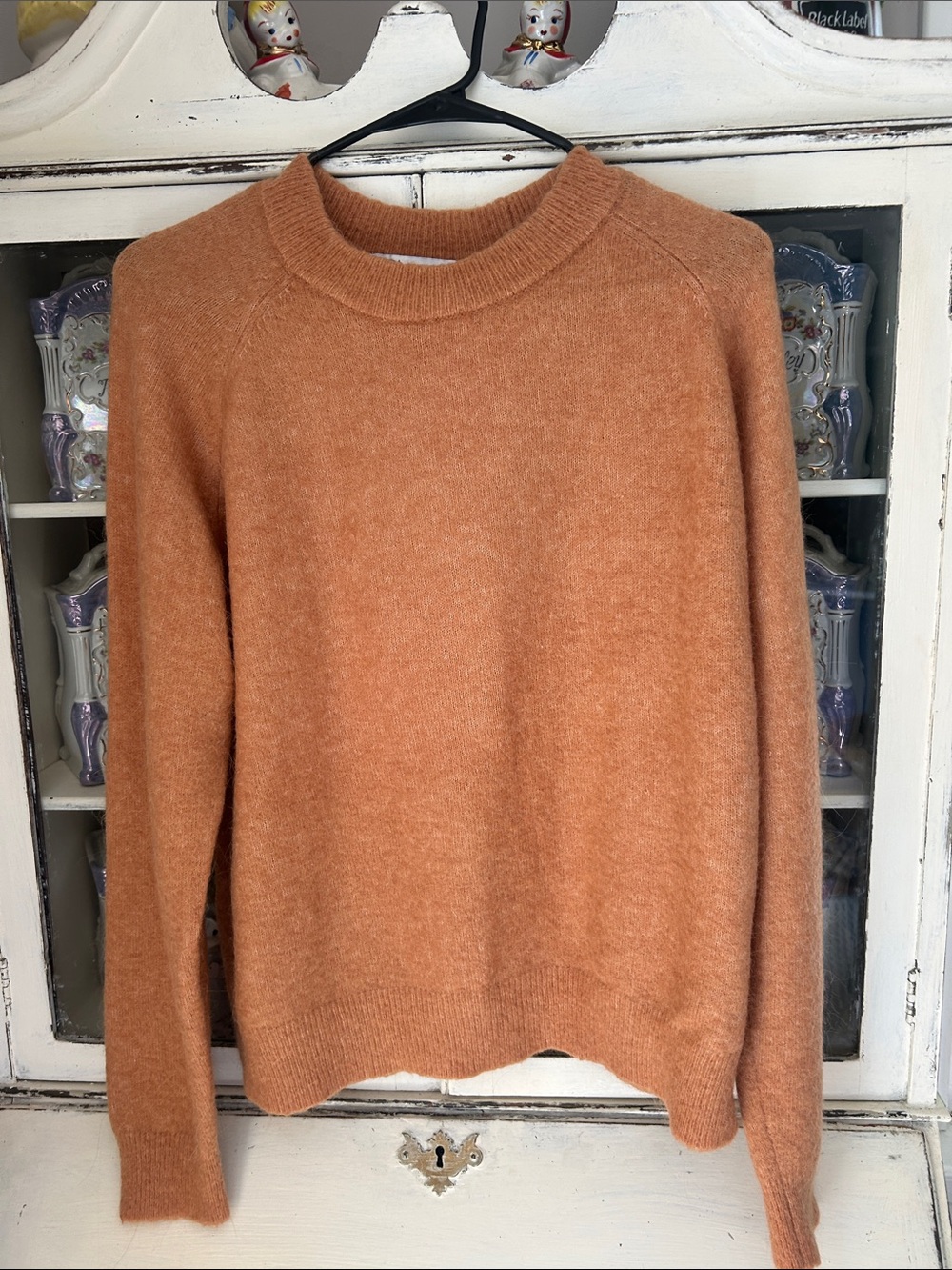 Zara Women’s Crewneck Sweater in Taupe Brown